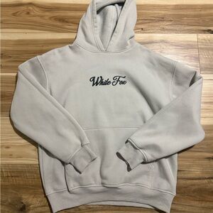 White Fox Boutique Cream Hoodie